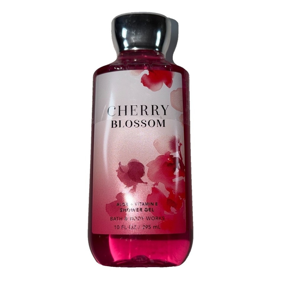 Bath‎ & Body Works Cherry Blossom Aloe Vitamin E Shower Gel 10 fl oz Sealed